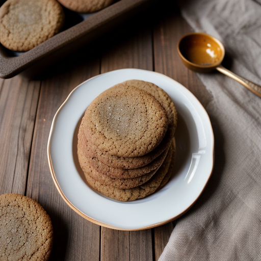 Orange-Ginger Cookies recipe image