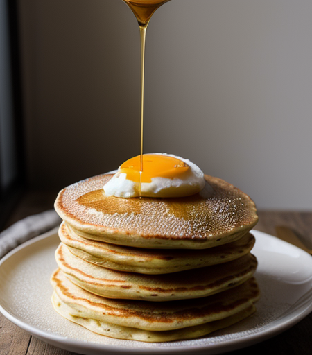 OVA SFONGIA EX LACTE (Pancakes with Milk) recipe image