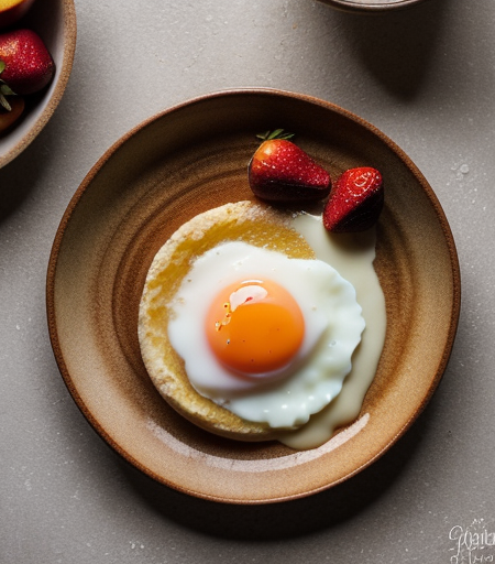 Peach-Glazed Savarin recipe image