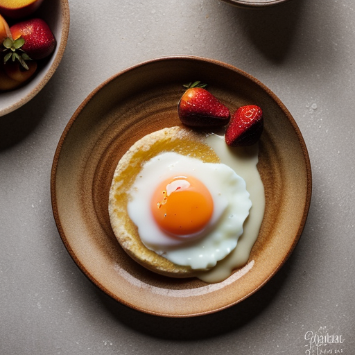 Peach-Glazed Savarin recipe image