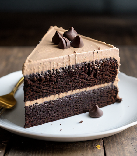 Peanut Butter Buttermilk Chocolate Cake recipe image