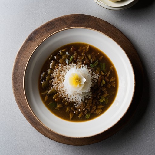 Persian Quince Stew/Chelo(rice) recipe image