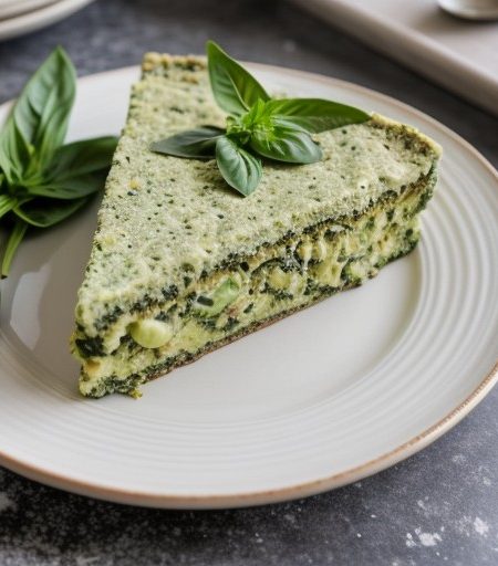 Pesto Avocado Torta recipe image
