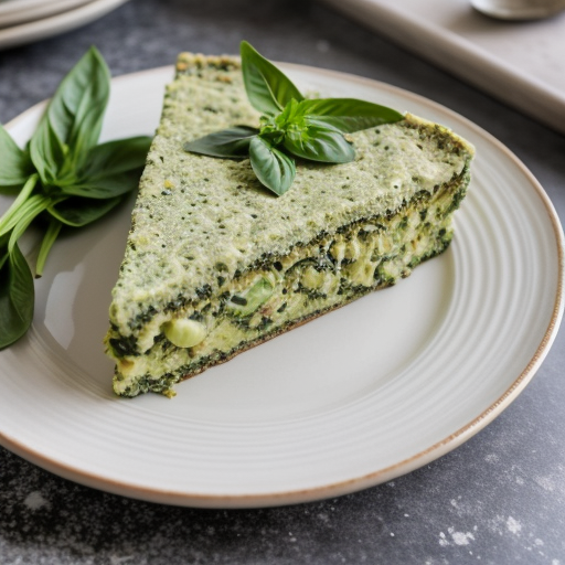 Pesto Avocado Torta recipe image