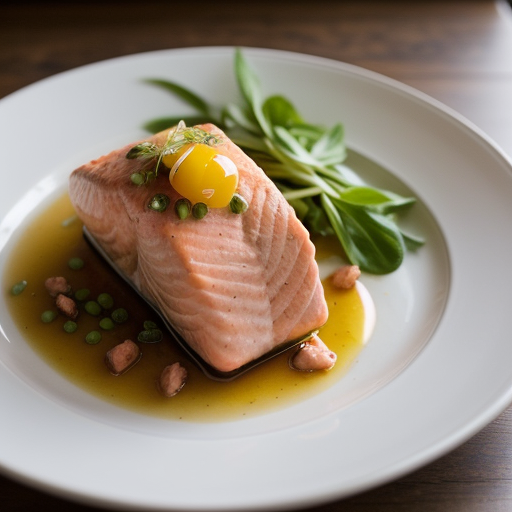 Poached Salmon/Sauteed Tuna recipe image