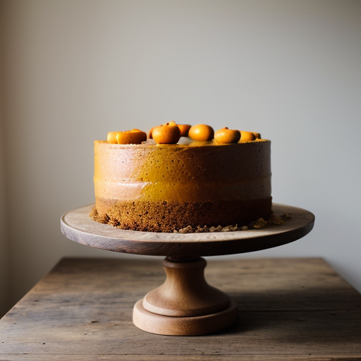 Pumpkin Cake w/Orange Glaze recipe image