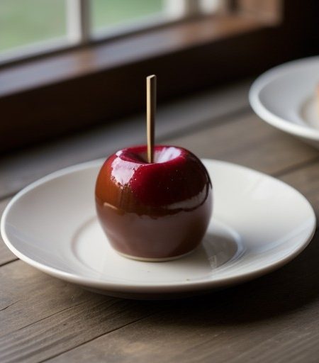 Quick Candy Apple Slices recipe image