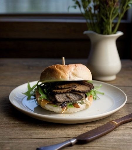 Roasted Duck Sandwich recipe image