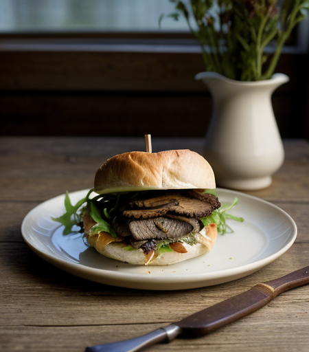 Roasted Duck Sandwich recipe image