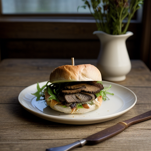 Roasted Duck Sandwich recipe image