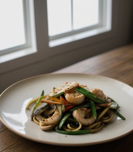 Seafood Stirfry recipe image