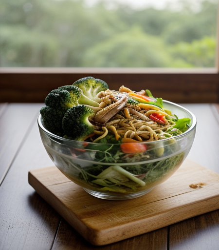 Singapore Noodle Salad recipe image