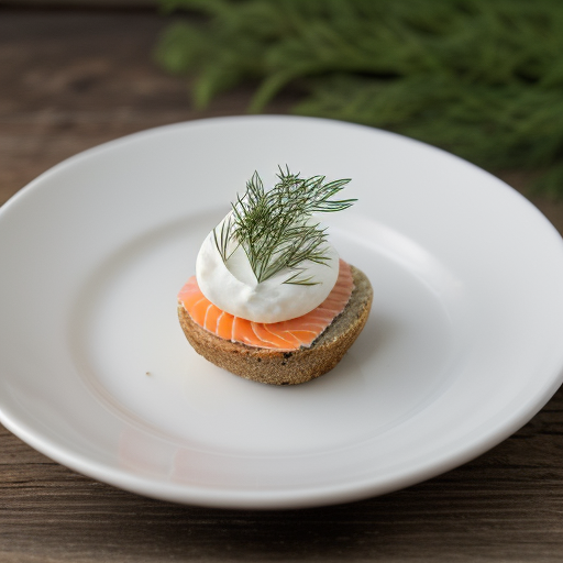 Smoked Salmon Canapes With Mascarpone recipe image