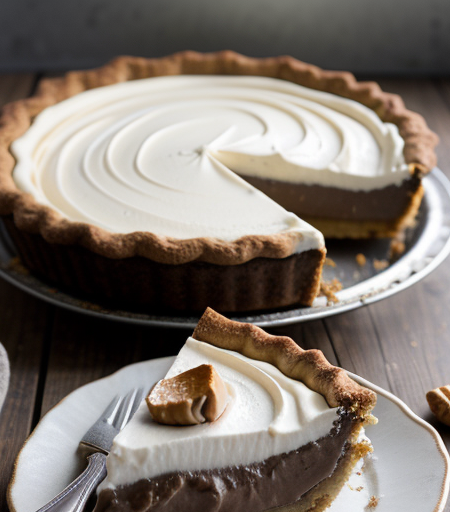 Snickers Pie Recipe recipe image
