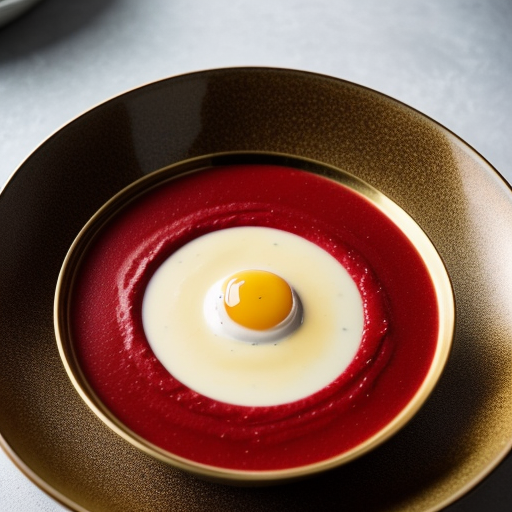 Souffled Cherry Soup recipe image