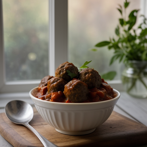 Spaghetti Sauce with Meatballs recipe image