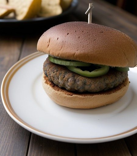 Spicy Mexican Bean Burger (Tara McDermott) recipe image