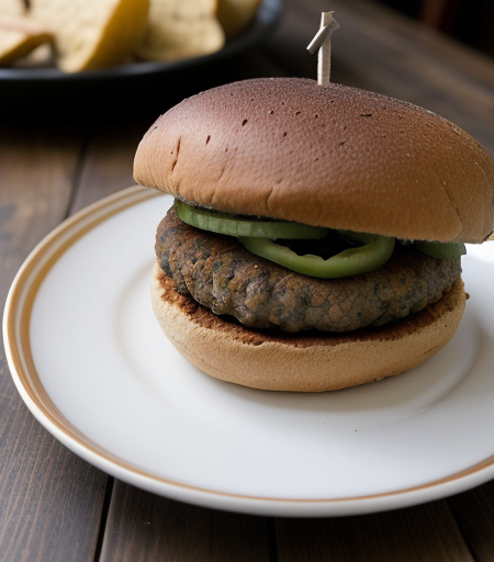 Spicy Mexican Bean Burger (Tara McDermott) recipe image