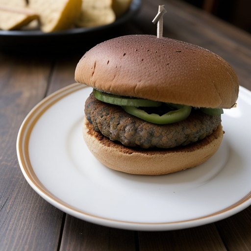Spicy Mexican Bean Burger (Tara McDermott) recipe image