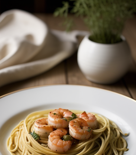 Spicy Shrimp Scampi recipe image