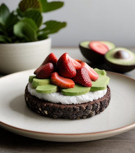 Strawberry Avocado Parfait recipe image