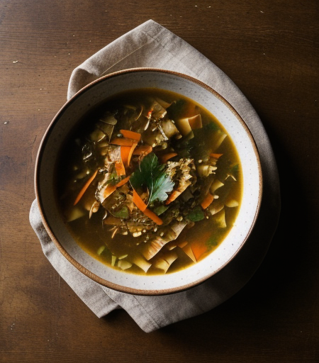Sweet & Sour Cabbage Soup recipe image