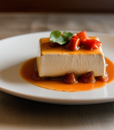 SWEET & SOUR TOFU recipe image