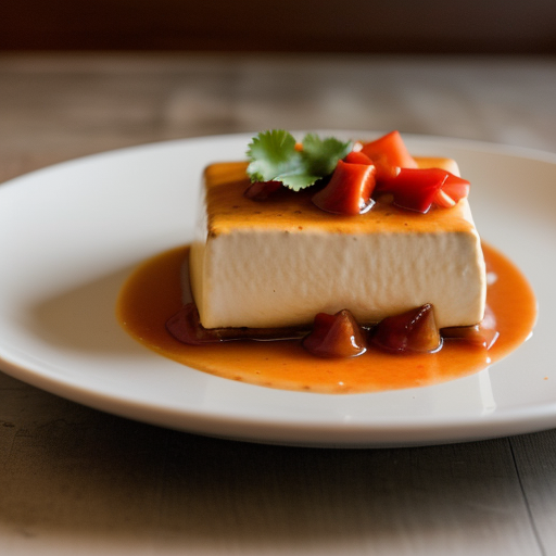 SWEET & SOUR TOFU recipe image