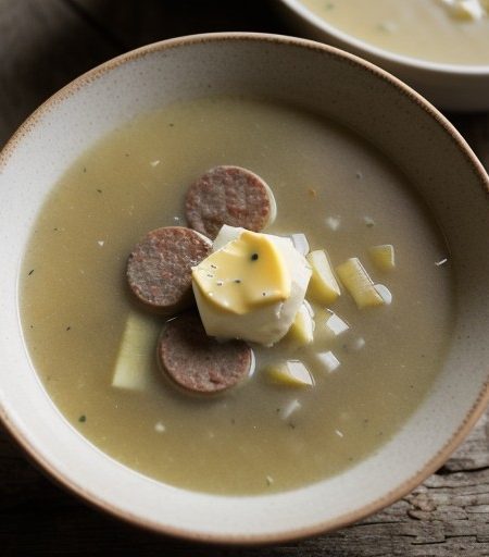 Sweet’n’Sour Potato Soup (My Mom’s Style) recipe image