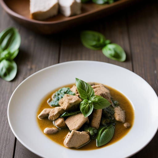 Thai Chicken and Basil recipe image