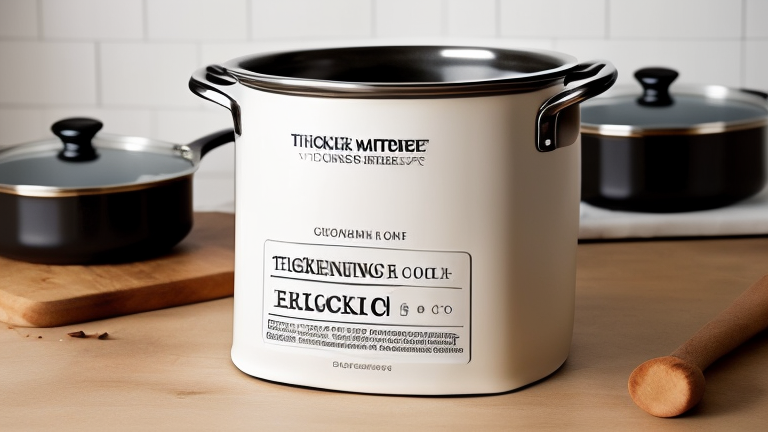 Thickening recipe archive image