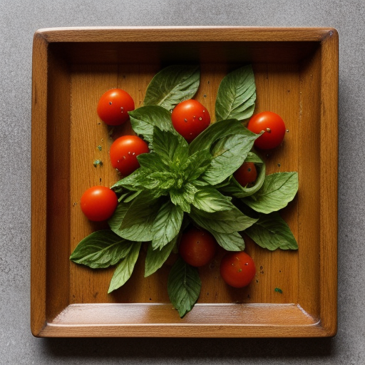 Tomato, Basil, Parsley, & Mint Salad recipe image