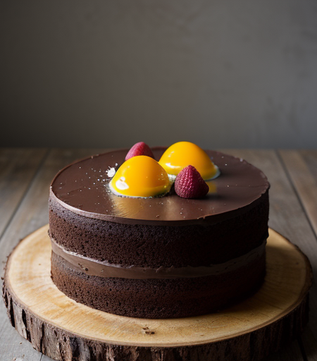 Valrhona Chocolate Cake recipe image