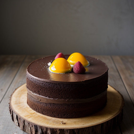 Valrhona Chocolate Cake recipe image