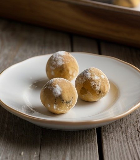 WHITE CHOCOLATE HAZELNUT-APRICOT TRUFFLES recipe image