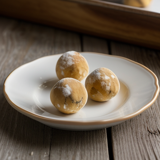 WHITE CHOCOLATE HAZELNUT-APRICOT TRUFFLES recipe image