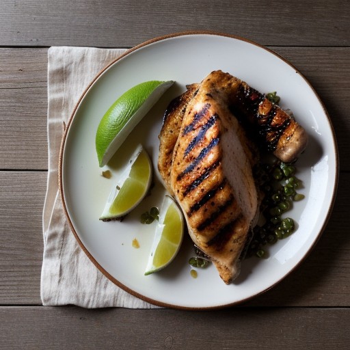 Grilled Key Lime Chicken recipe image