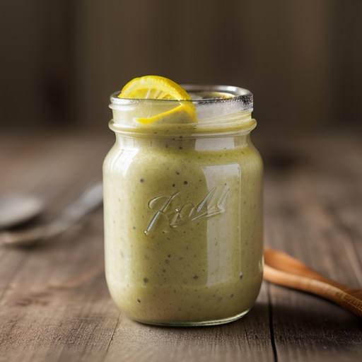 Lemon-Leek Salad Dressing recipe image