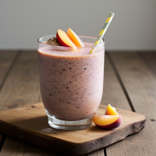 Papaya Nectarine Smoothie recipe image
