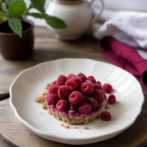 Raspberry Crumble Topping recipe image