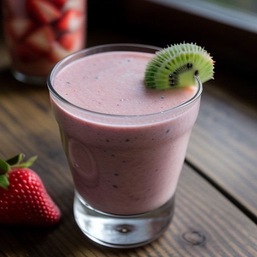 Strawberry Kiwi Smoothie recipe image