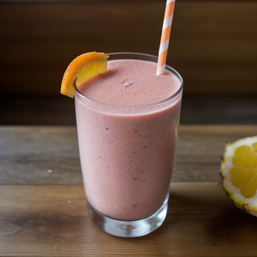 Strawberry Pineapple Smoothie recipe image