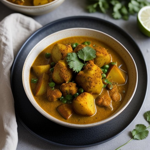 Aloo Gobi (Potato and Cauliflower Curry) recipe image